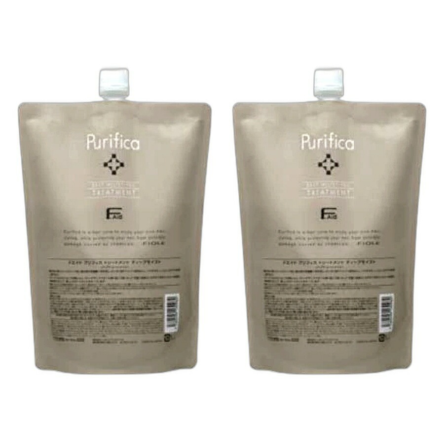 【2本セット】Fエイド プリフィカ トリートメント　ディープ　モイスト 800g 詰め替え 【フィヨーレ　FIOLE　Purifica】