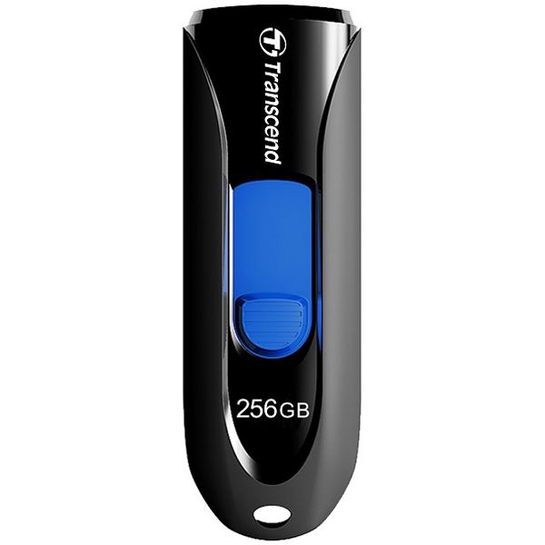 256GB USB3.1メモリ JetFlash 790 ブラック Capless