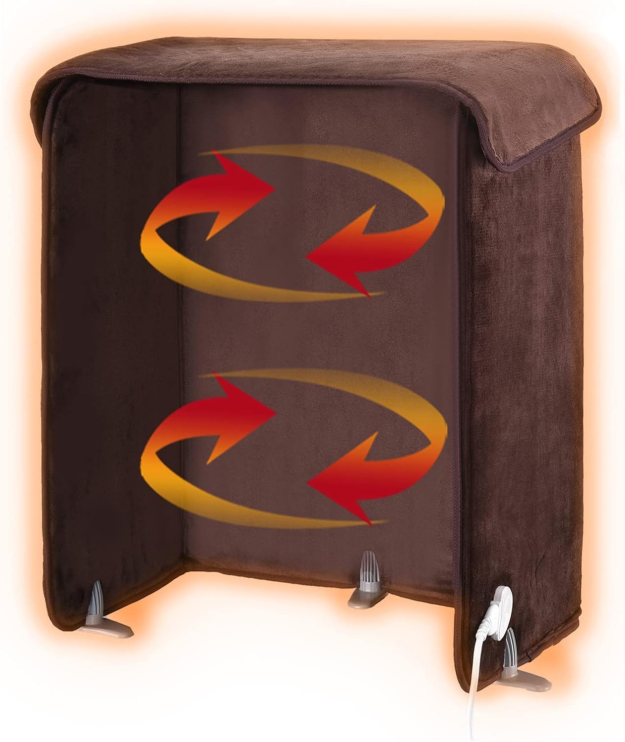 【動作確認済】【中古】VIVREAL パネルヒーター 薄型 足元ヒーター WY-NJW-050K ブラウン系