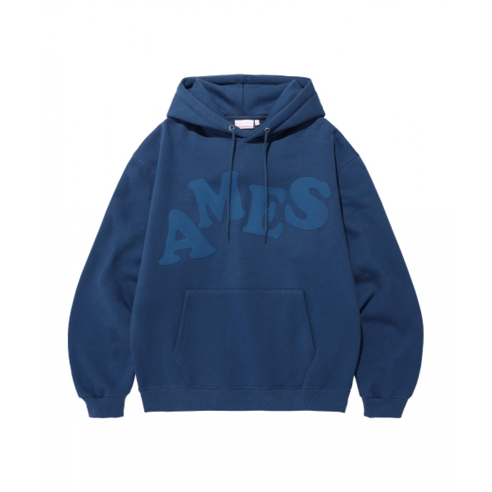 エイムズ-ワールドワイドビッグタイポパーカーネイビー (AM2EFUM400A)