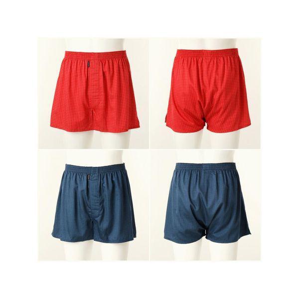 ビーナス正常 ビーナスソフト綿モーダル生地チェック捺染メンズトランクスパンツVMP1956.._P411650501