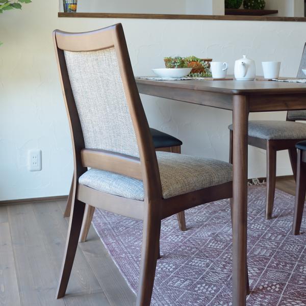 ダイニングチェア 椅子 リビング 天然木 木製 脚 ハイバック 北欧 カントリー ナチュラル シンプル デザイン スタイリッシュ モダン おしゃれ ひじ無し