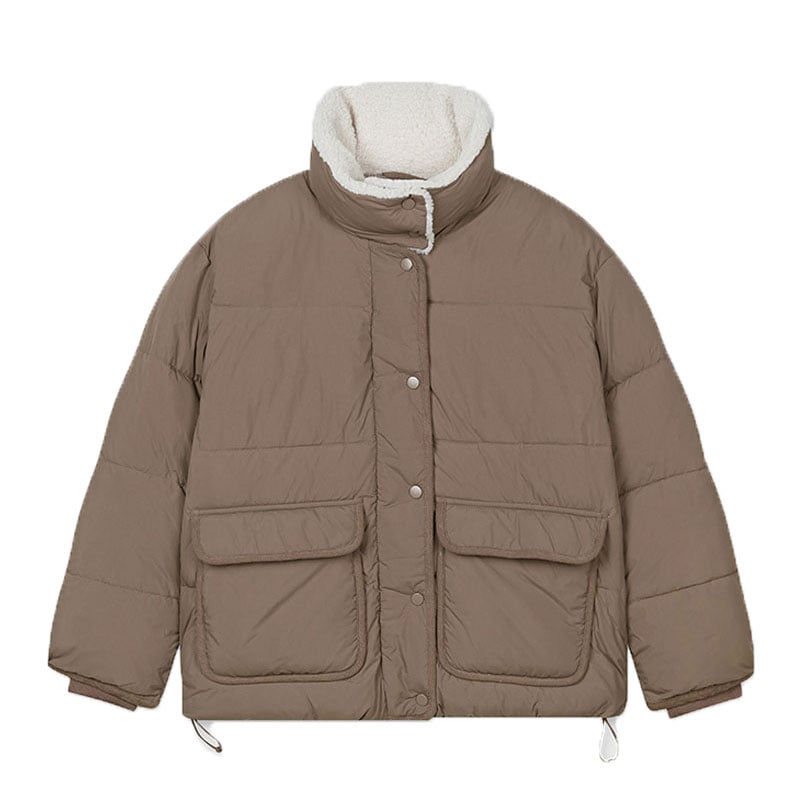 SPJPB4VG21 DUMBLE COLLAR PUFFER 3色パーカースーツ ウーマン