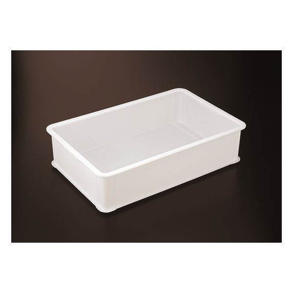 (5個セット) 抗菌 食品用コンテナー/パンコンテナー (大型深) ナチュラル