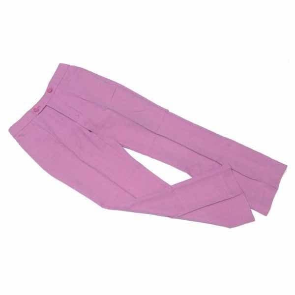 パンツ センター切替え 2サイズ ピンクパープル レディース 中古