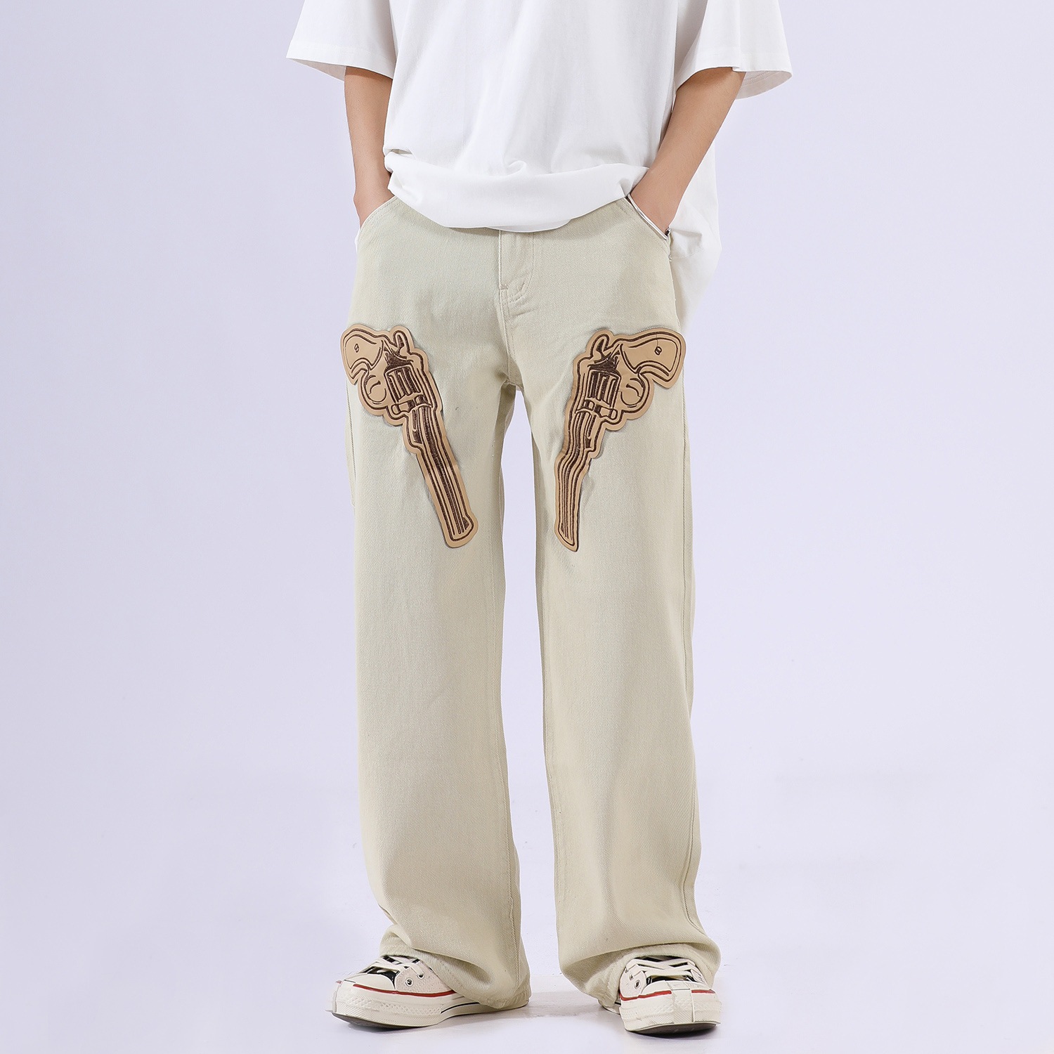 デニムパンツ メンズ ジーンズ ジーパン ジョガーパンツ スウェットパンツ イージーパンツ ワークパンツ ロング丈 通勤 通学 秋物 カジュアル