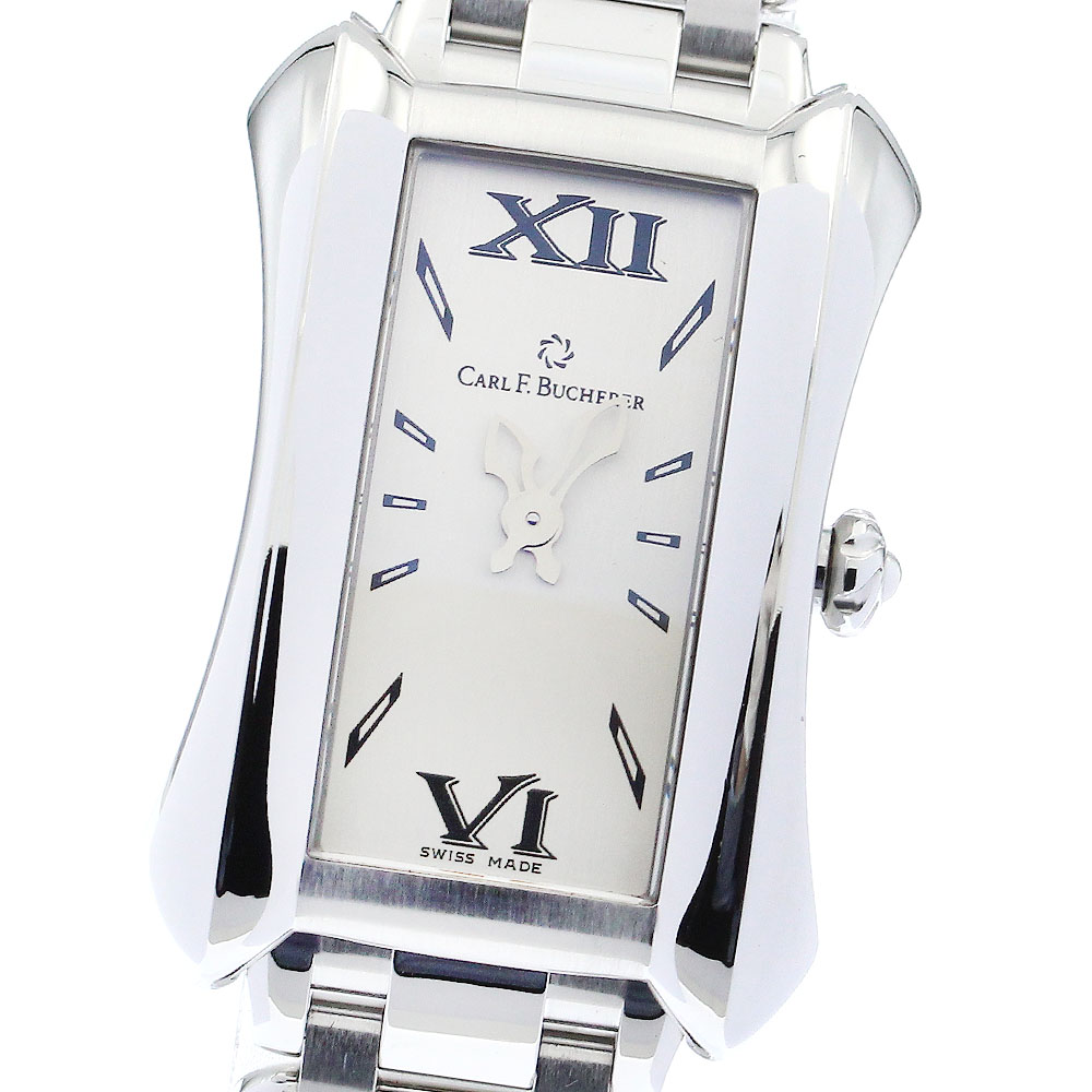 カール F.ブヘラ CARL F.BUCHERER 10701.08 アラクリア クォーツ レディース 美品 _883843【中古】