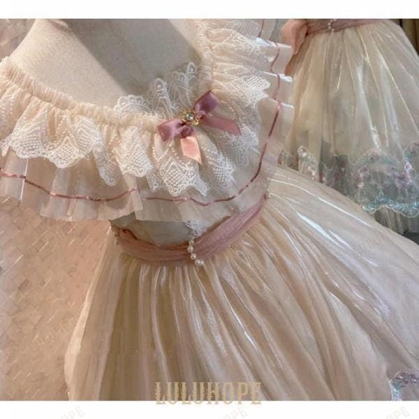 【新品/数量限定/セール】姫ドレスワンピース　OP　ドレス　日常　写真　舞台　変装 トップス 萌え レディース ゴスロリ ファッショ