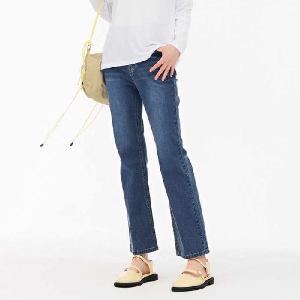 [チェイスカルト] W ヒドゥンバンディングブーツカットデニム