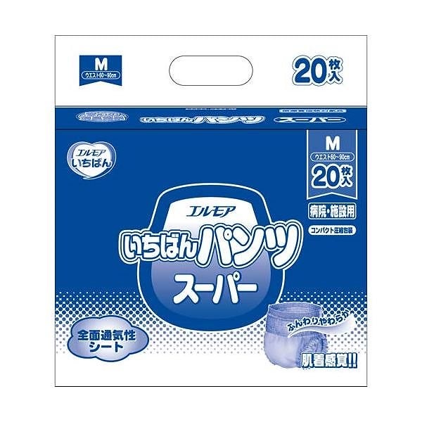 カミ商事 いちばんパンツスーパーM20枚x6P