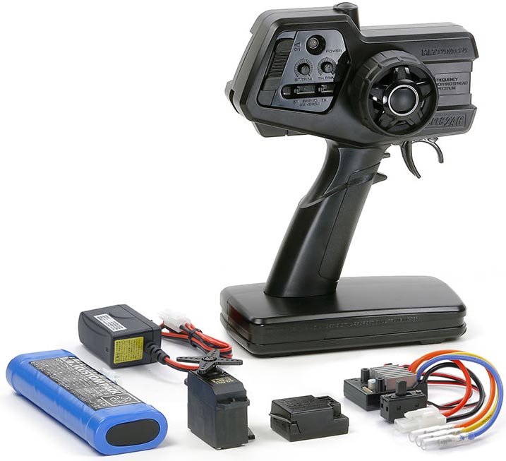 タミヤ ファインスペック 2.4Gプロポ 電動RCドライブセット【45053】 プロポセット T45053 2.4G ドライブセット
