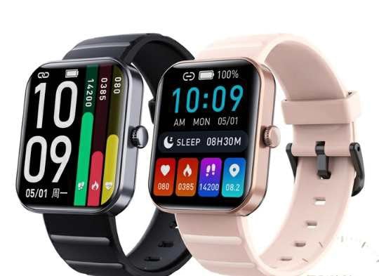 スマートウォッチ 1.9インチ超大画面 腕時計 レディース 歩数計 スマートウォッチ メンズ 7色展開 IP68防水 GPS連携 Line 着信通知 睡眠検測 GPS連携 日本語 iphone&amp