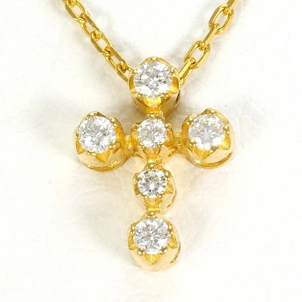 スタージュエリー ネックレス ダイヤ 0.10 中古