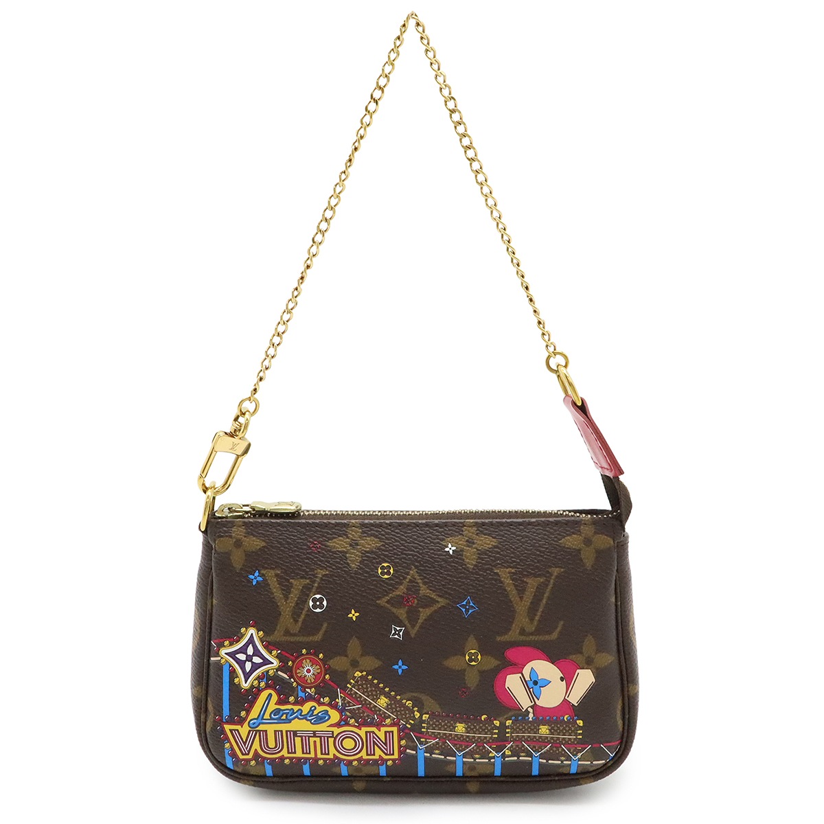 モノグラム ミニポシェット アクセソワール ヴィヴィエンヌ 遊園地 プリント 2020年ホリデーシーズン限定品 M6975