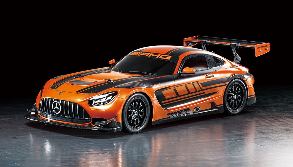 タミヤ 1/10 電動RCカー メルセデス AMG GT3 EVO オレンジ塗装済ボディ （TT-02シャーシ）【47519】 ラジコン T 47519 メルセデス AMG GT3 EVO