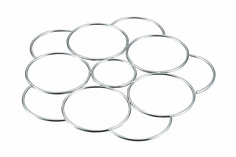 カンダ 段付鍋用てぼリング 45cm用 5穴