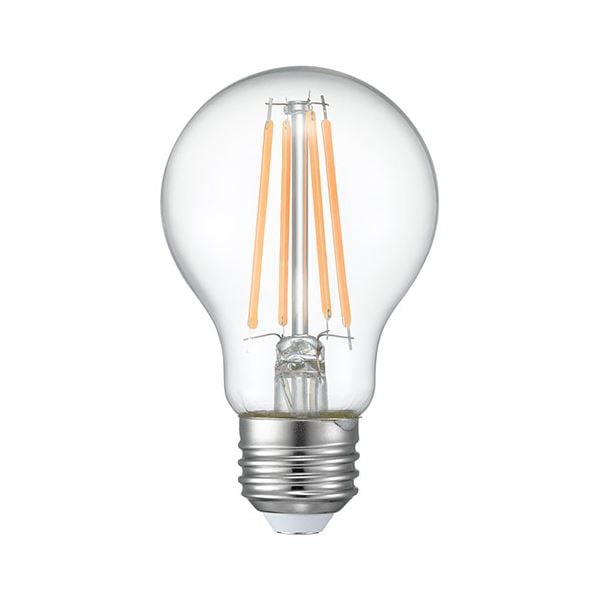 (10個セット) YAZAWA フィラメントLED 60形 E26 LDA7LGC2X10