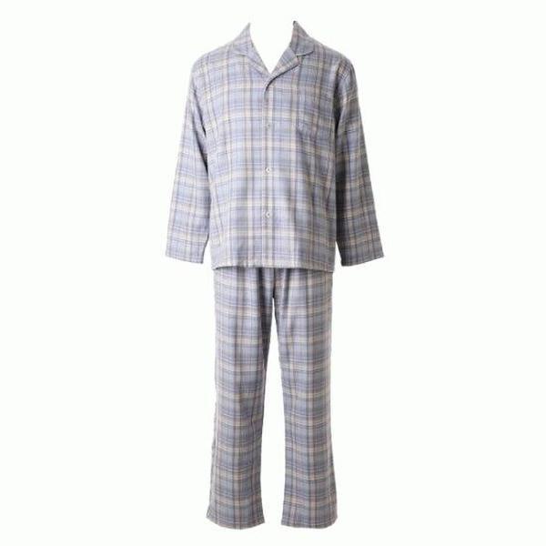 プラス カップルパジャマ 裏起毛 男性パジャマ VPA4555MASG