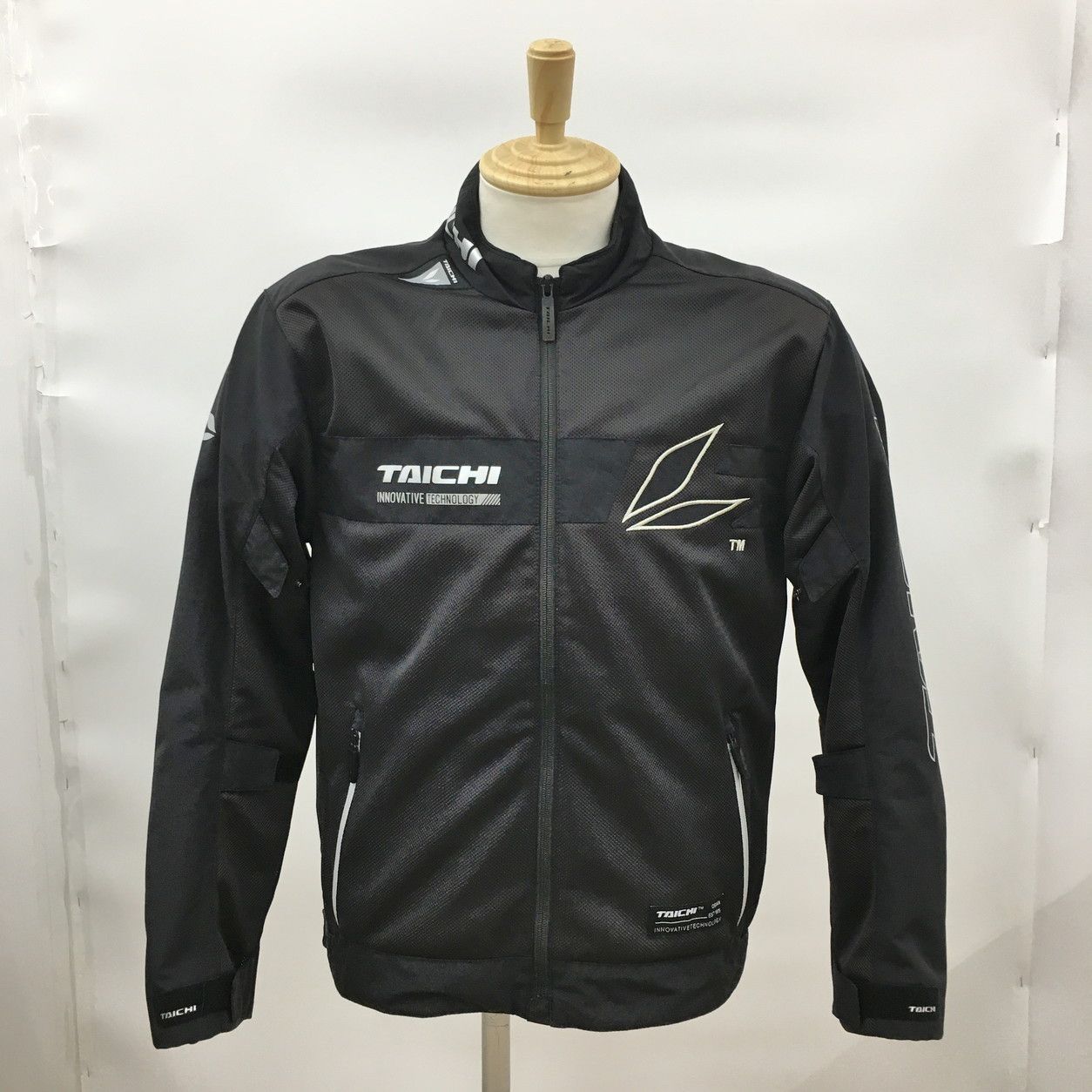 タイチ TAICHI レーサーメッシュジャケット L ブラック RSJ336 バイクウェア 2601WR044