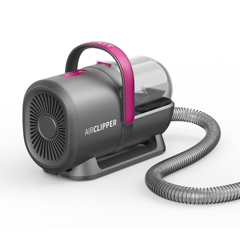 [neikonu store-petkit]ペットグルーミングキット LM4 5-in-1 ペットバリカン エアクリッパー 消音設計 後片付け楽々