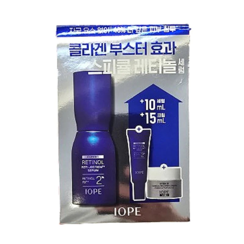 [企画セット] レチノール レチジェクション セラム 30ml (+セラム10ml+クリーム15ml) うるおいケア なめらか肌 ツヤを与える 敏感肌にもやさしい 韓国コスメ
