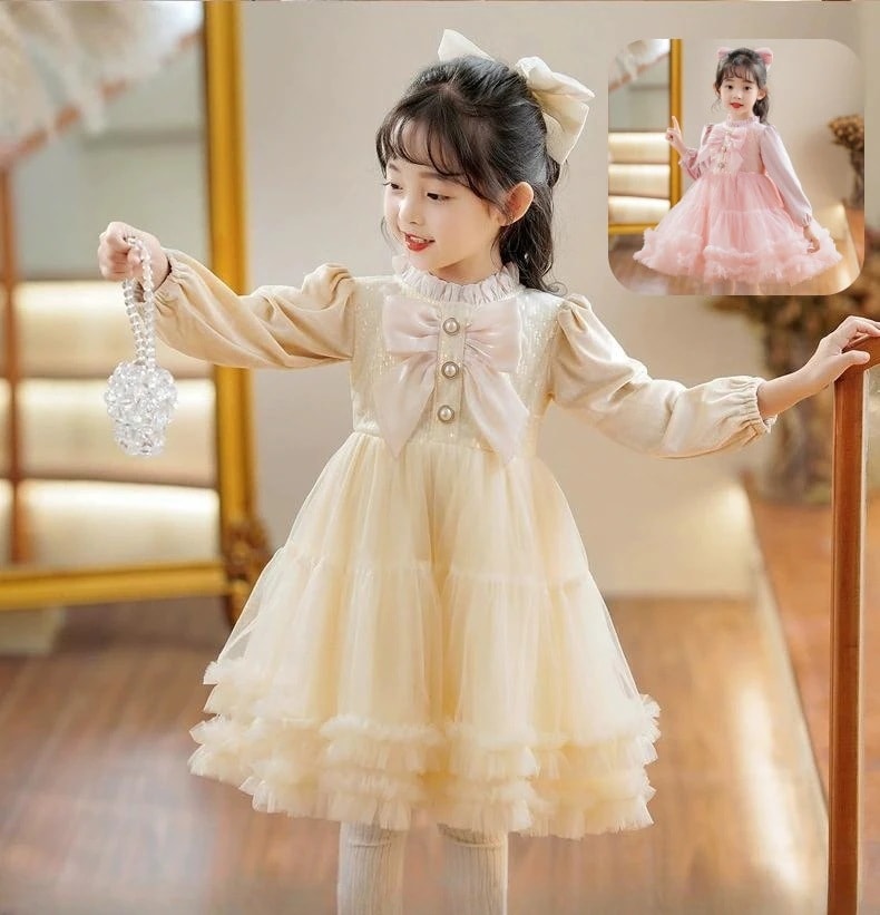 子供 ドレス ダンス 演出 秋冬 舞台服 子供用ドレス フォーマルチュールドレス ピアノ演奏会 パーティー司会者 ガールズお嬢様風 ワンピース ダンス演出 100cm160cm 5,162円