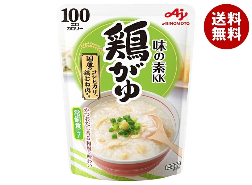 味の素 味の素KKおかゆ 鶏がゆ 250gパウチ＊27(9＊3)袋入＊(2ケース) 7,716円