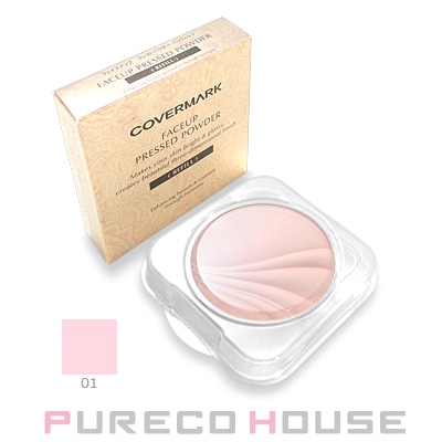 カバーマーク フェイスアップ プレストパウダー (おしろい) (レフィル) SPF23PA++ #01 ライトアップピンク