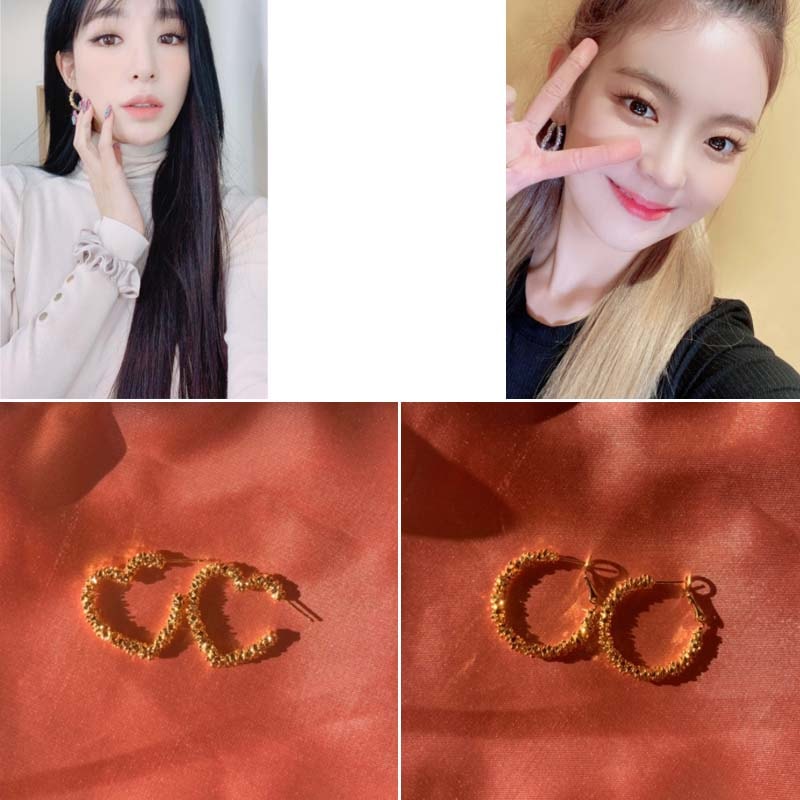 JUST ITZY YUNA,LIA 着用ピアス