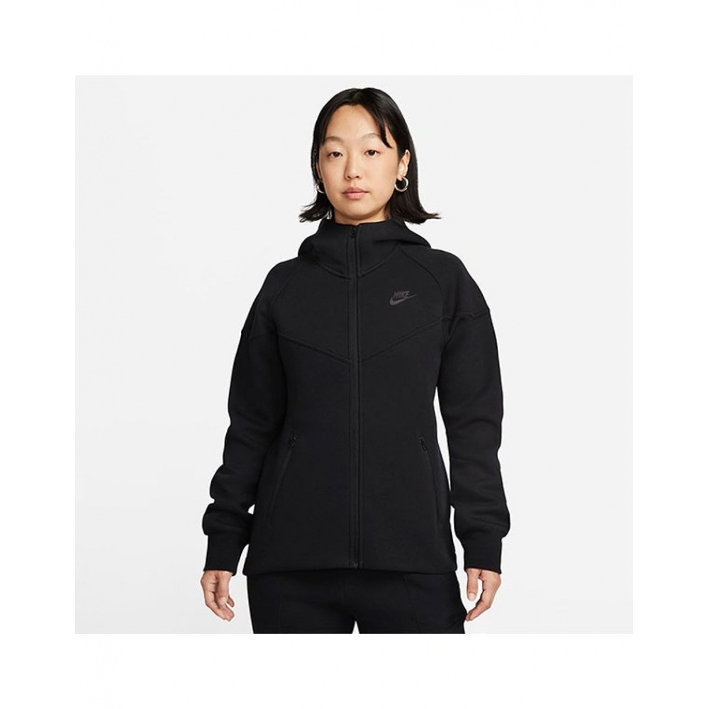 ナイキフード付きジップアップレディーステックフリースウィンドランナーフルジップパーカー FB8339-010 S2410