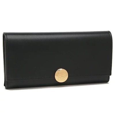 LOEWE ロエベ 長財布 ぺブル　コンティネンタルウォレット LOEWE☆ペブルコンティネンタルウォレットブラック (LOEWE/長