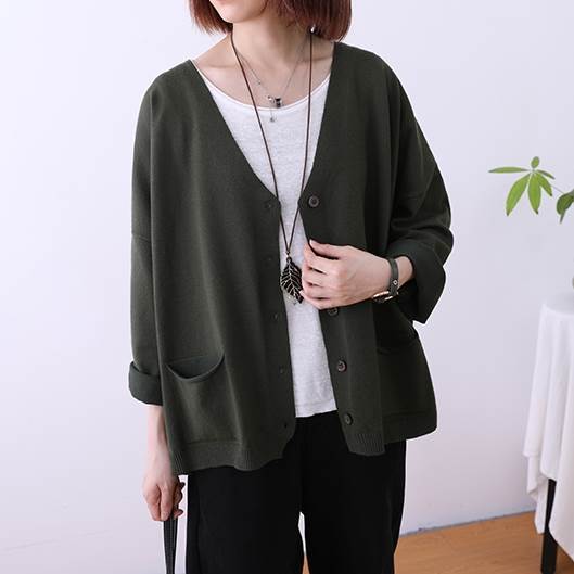 Vネック 前開き カーディガン トップス 長袖 ドロップショルダー 襟なし リブ リブニット 編み込み ニット かわいい 大人可愛い きれいめ シンプル カジュアル 大人 上品 おしゃれ 大人女子 こ