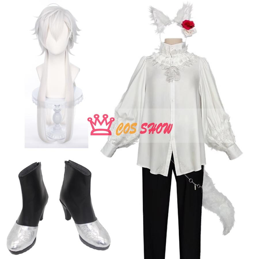 人気商品N0.1 バーチャル YouTuber vtuber 葛葉くずは Kanae Kuzuha コスプレ衣装 cosplay 仮装 耳+尻尾付き イベント クリスマス ハロウィン ステージ 文化祭