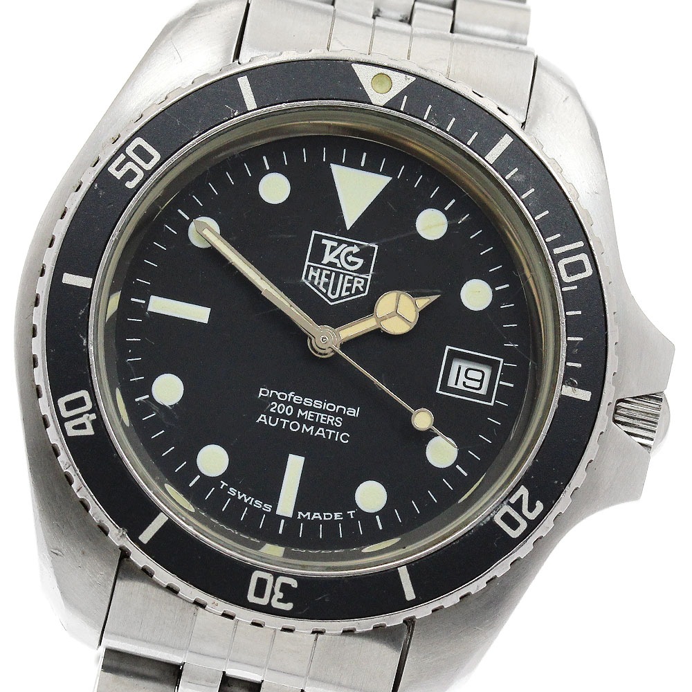 訳あり タグホイヤー TAG HEUER 844/3 1000シリーズ デイト 自動巻き メンズ _900273【中古】