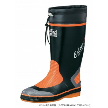 福山ゴム工業　長靴　 カルサーエース S-800 Lブラック AA97200
