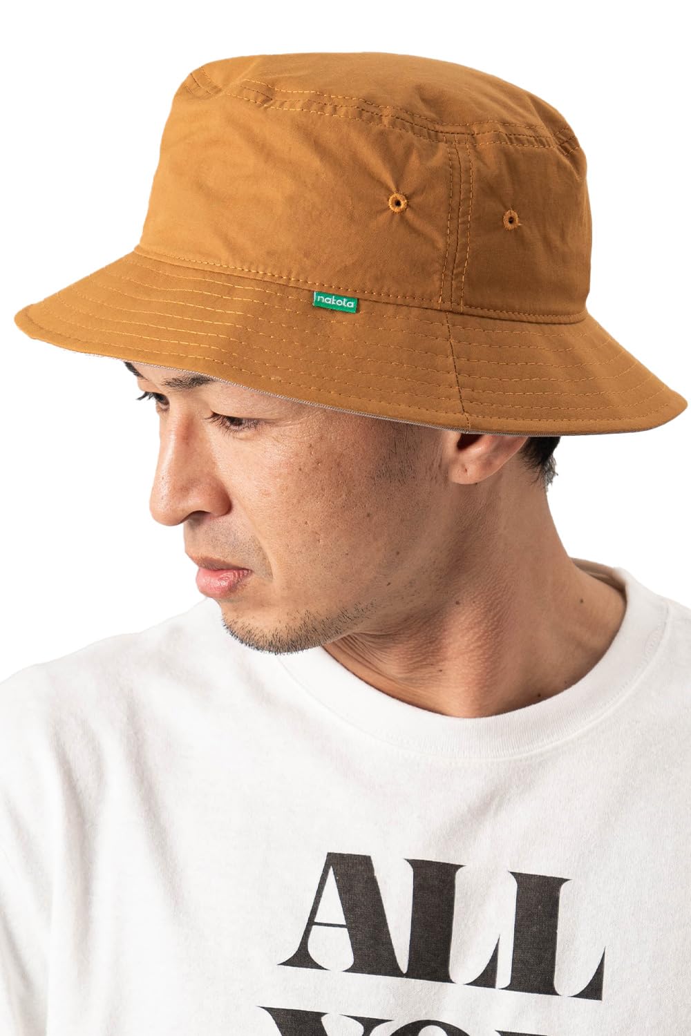 [ナコタ] bold hike hat フリーサイズ ボールドハイクハット バケットハット 帽子 コーデュラ 軽撥水 軽量 大きいサイズ アウトドア カジュアル 無地 秋 冬 メンズ レディース