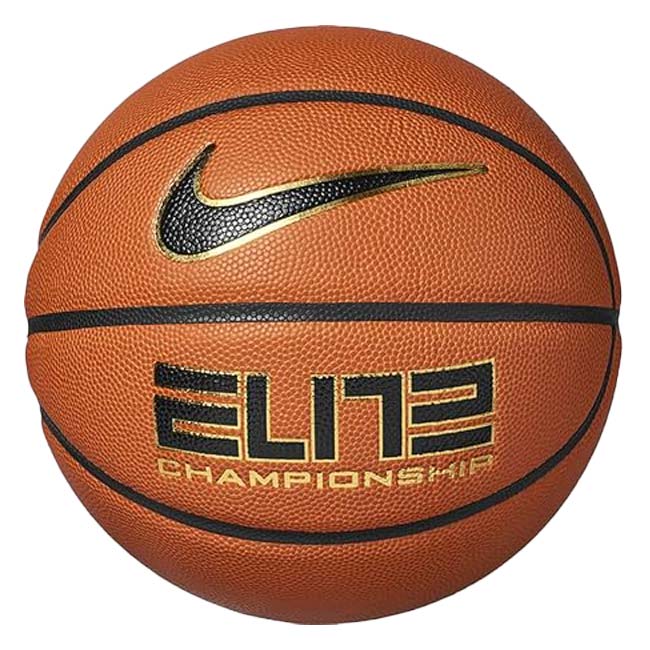 ナイキ(NIKE) Elite Championship エリート チャンピオンシップ 8P バスケットボール BS3052-891アンバー×BK×Mゴールド