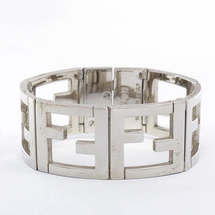 【美品】フェンディ FF ロゴ 【ブレスレット】