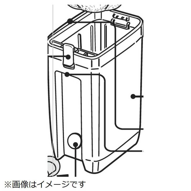 日立　HITACHI　掃除機用ケースクミ (ダストケース)　CV-20-004