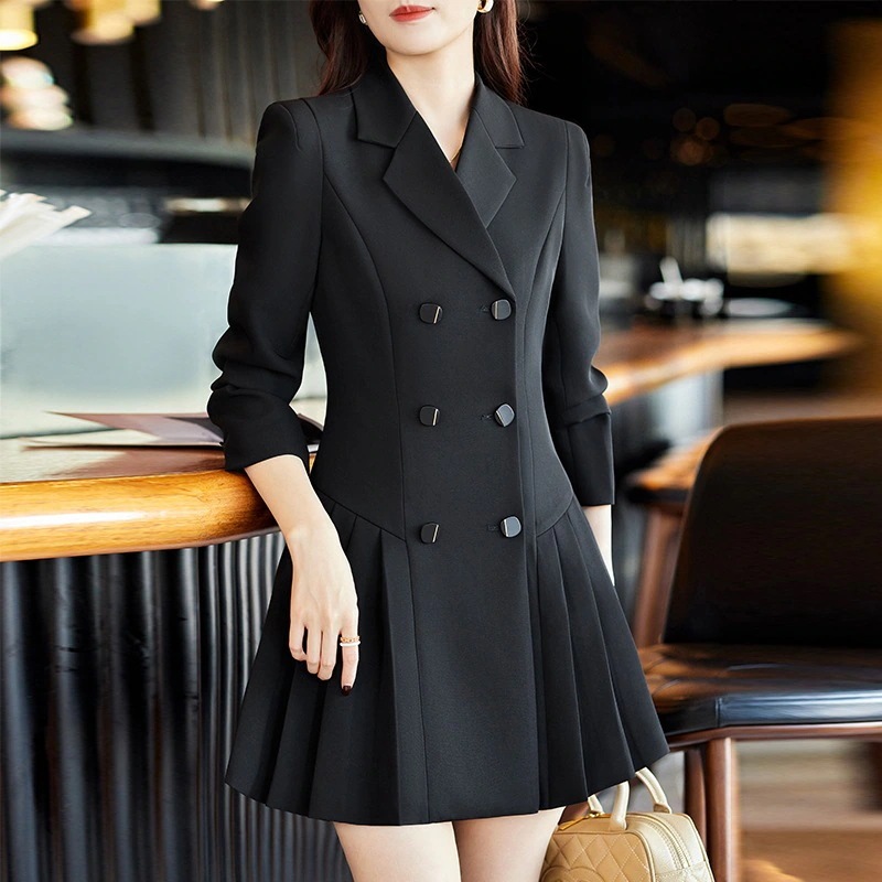 2025初春新品 レディース スーツワンピース 卒業式 ママ スーツ トップス アウター 通勤 入学式 メガ割 2 ワンピーススーツ