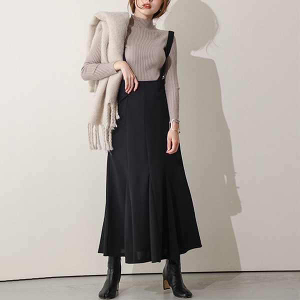 【SNS大人気アイテム登場】 おしゃれ度高め目を奪われるハイウエストギャザーキャミワンピース