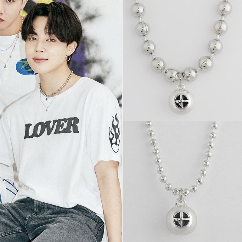 bts jimin着用 BIG BILLIARD NEC+BILLIARD NEC(silver)