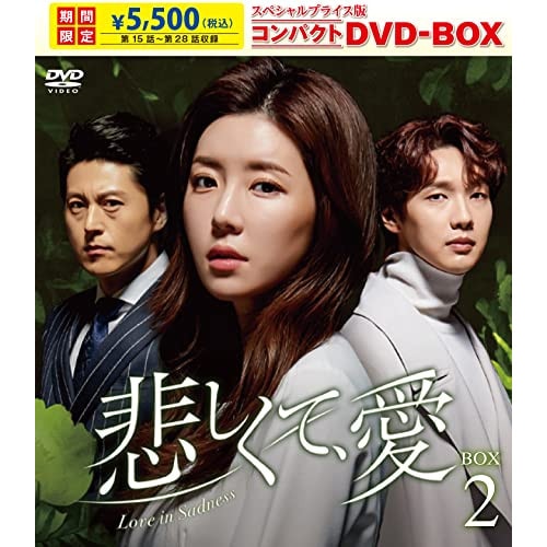 悲しくて愛 スペシャルプライス版コンパクトDVD-BOX2 ／ チ・ヒョヌ (DVD) TCED-6650