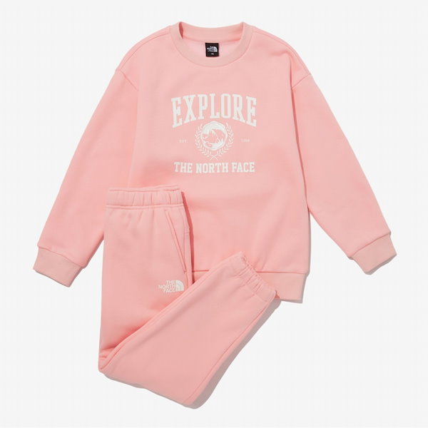 THE NORTH FACE キッズ　スウェット上下　140 ノースフェイス スウェットセットアップ キッズ4歳サイズ 105〜110相当