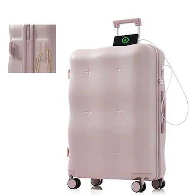 【国内即日発送】スーツケース キャリーバッグ キャリーケース Lサイズ 小型 超軽量 ファスナー式 TSAロック搭載 フック機能付き 360度回転 旅行 おしゃれ 人気色