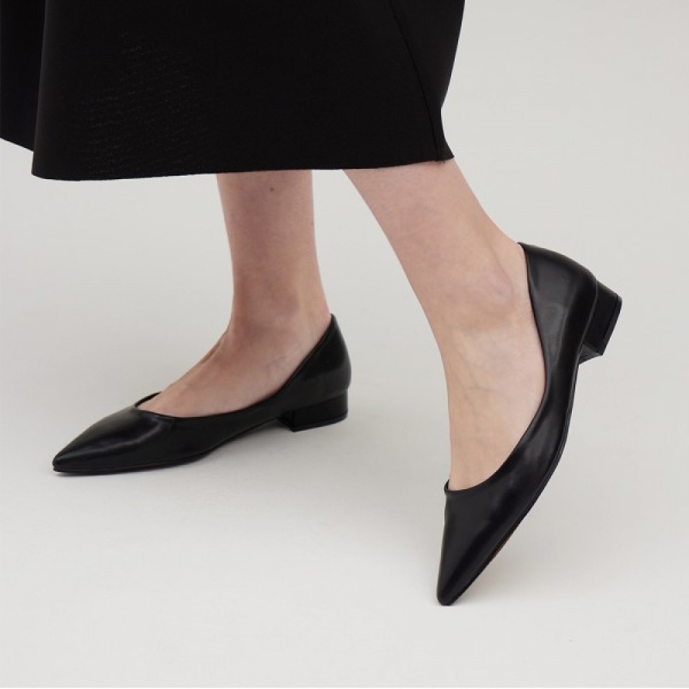 (ミステリアス) シンプルポインフラットシューズ_SLFL240201 5,914円