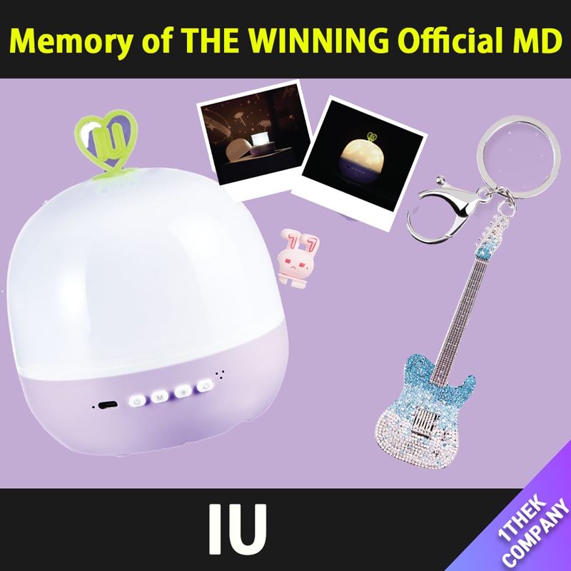 【当店制作トレカ付】（Beam BT Speaker / Bye Summer Guitar Keyring）IU Memory of THE WINNING Official MD