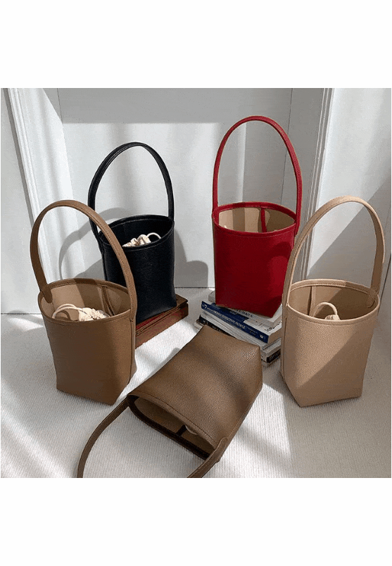 レディースバッグ ショルダーバッグ バケツバッグ PU[K](T)