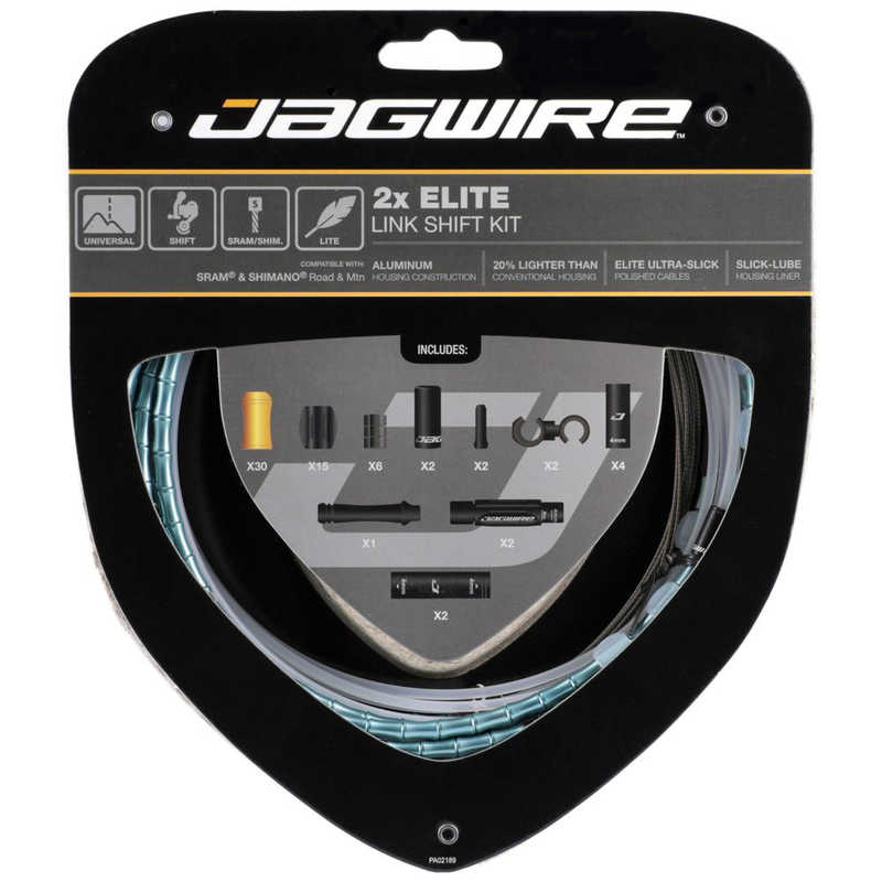 JAGWIRE　2X Elite Link Shift Kit 2X エリートリンクシフトキット リミテッドチェレステ　CBS03603
