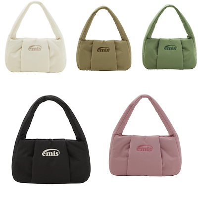 Qoo10] EMIS PADDED HOBO BAG 5 色 : バッグ・雑貨